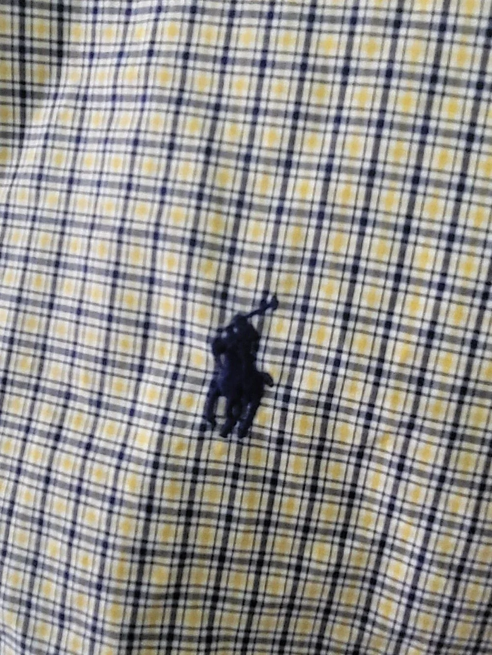 Ralph Lauren Boys Plaid Button Down Long Sleeve Cotton Shirt